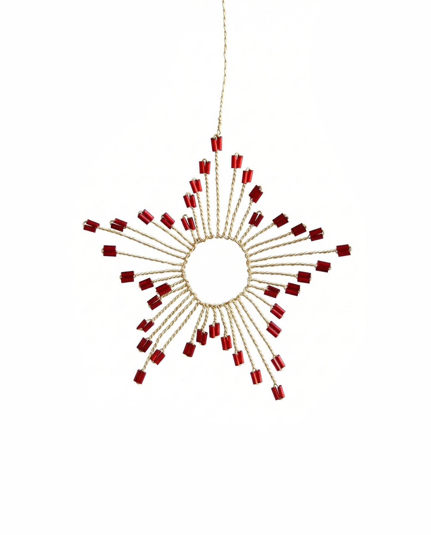 Perlenstern-Ornament