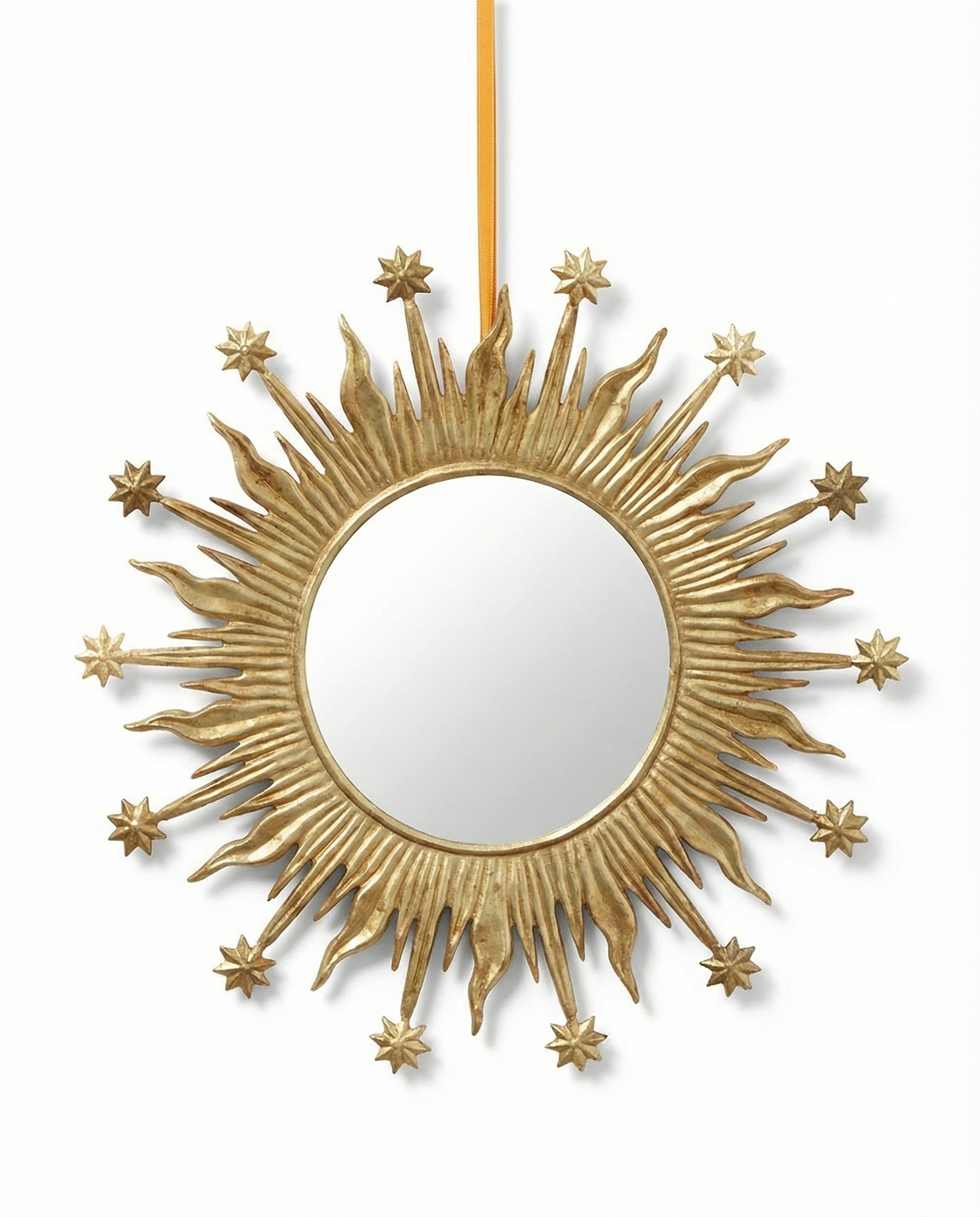 Round Sunburst Mirror Small