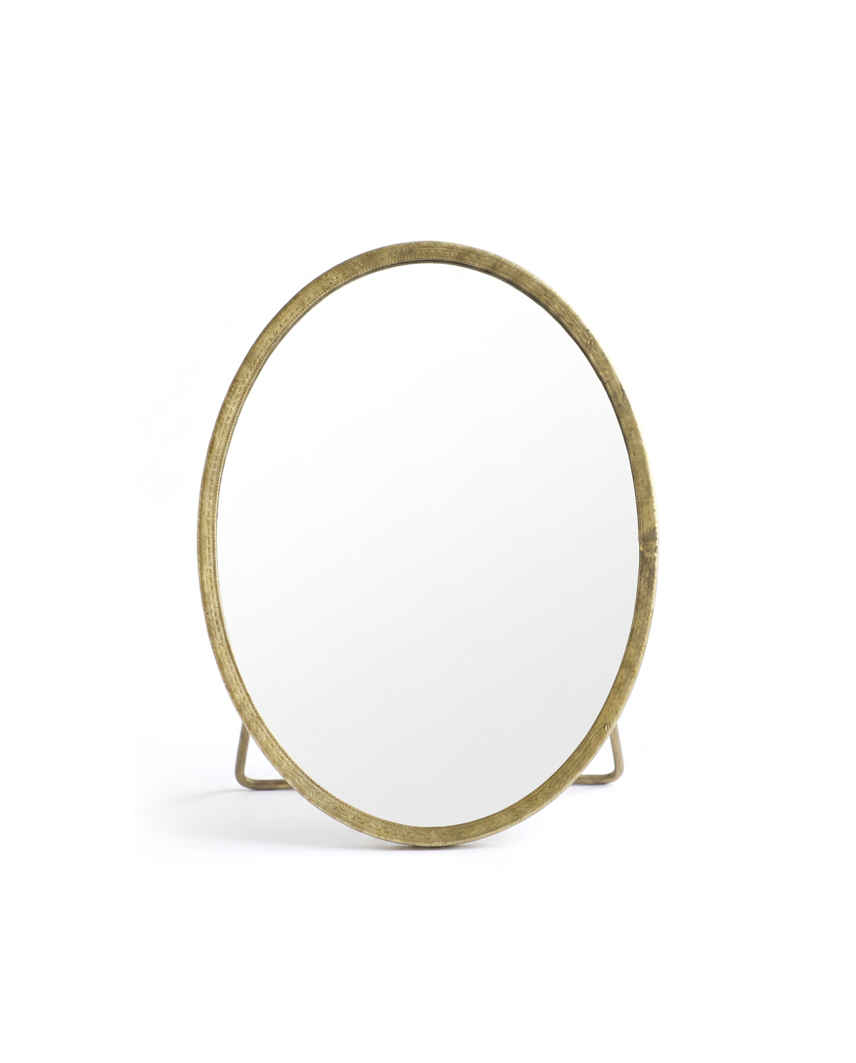 Table mirror oval