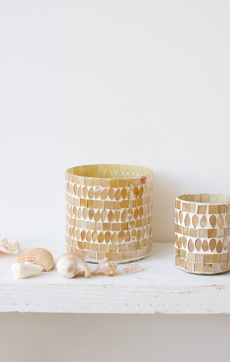 Tealightholder mosaic