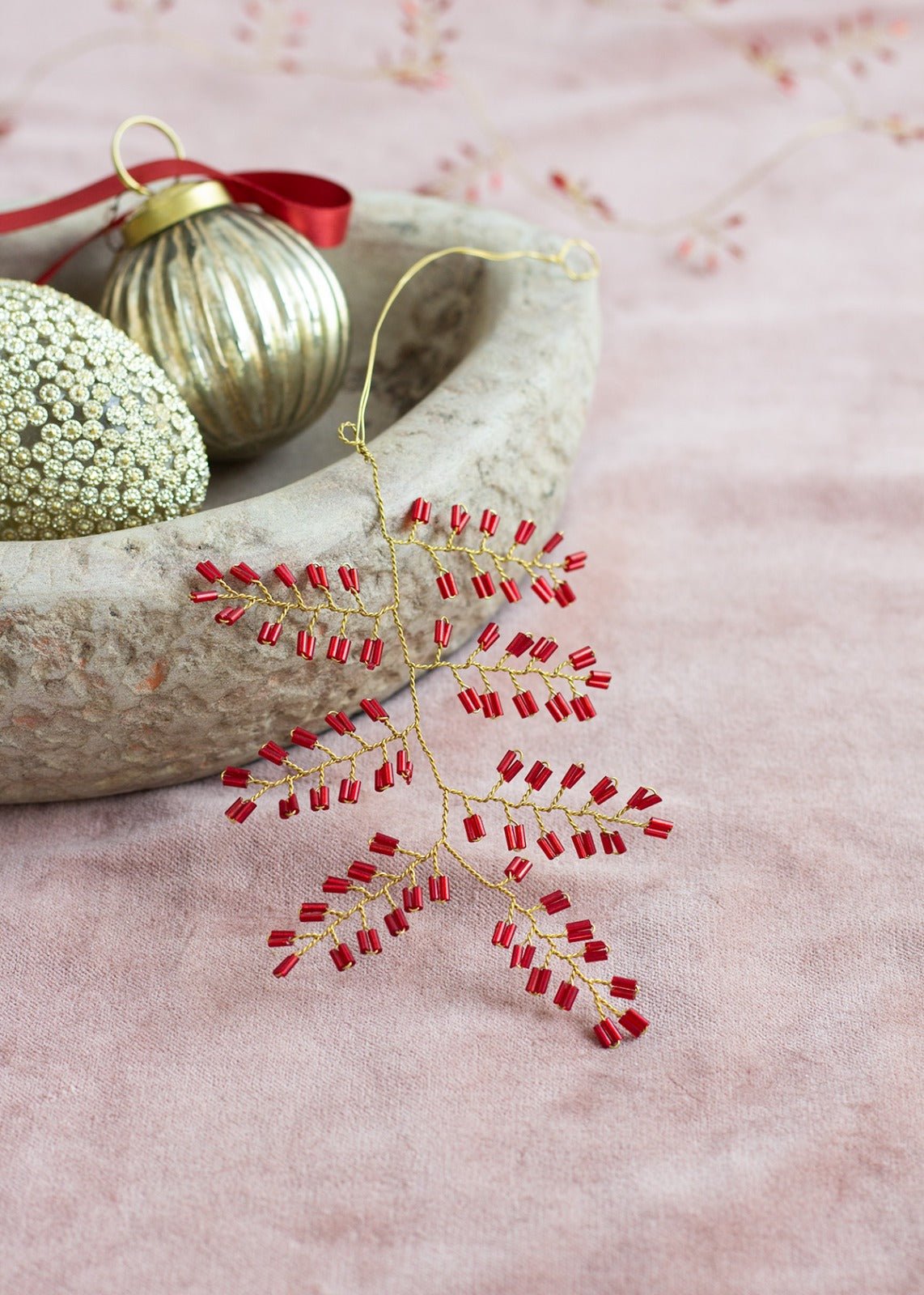Branch red berries