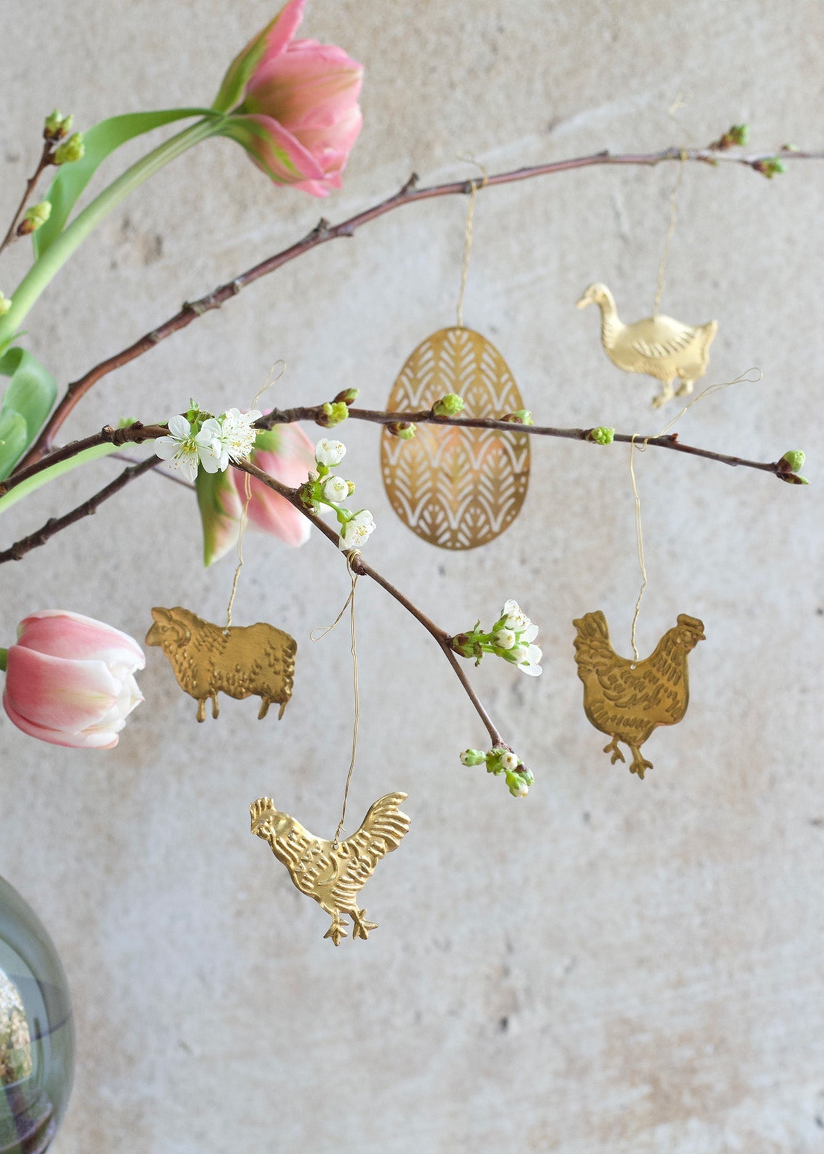 Brass Duck Ornament
