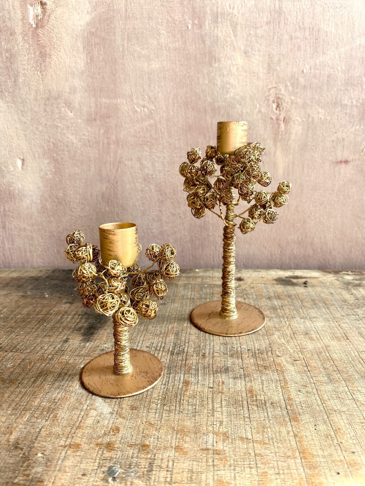 Candleholder iron wire