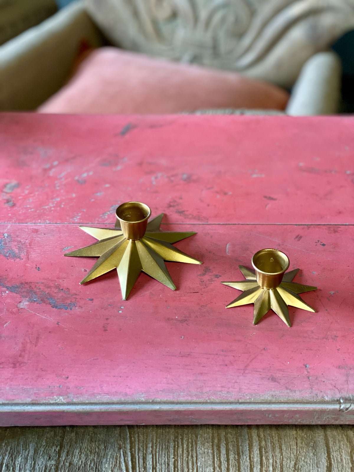 Candleholder star small