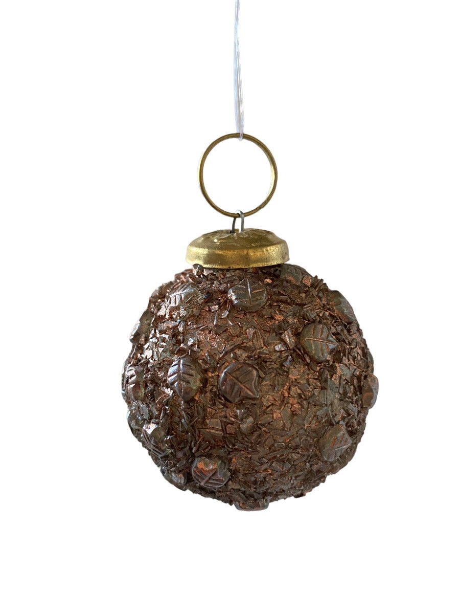Kerstbal mozaïek koper