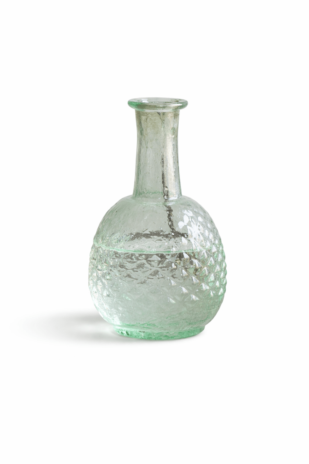 Glass Bud Vase Fresh Green