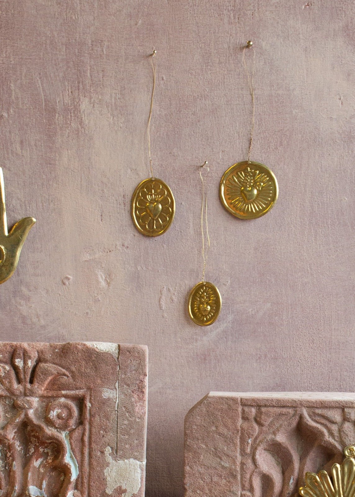Heart medal hanger Small
