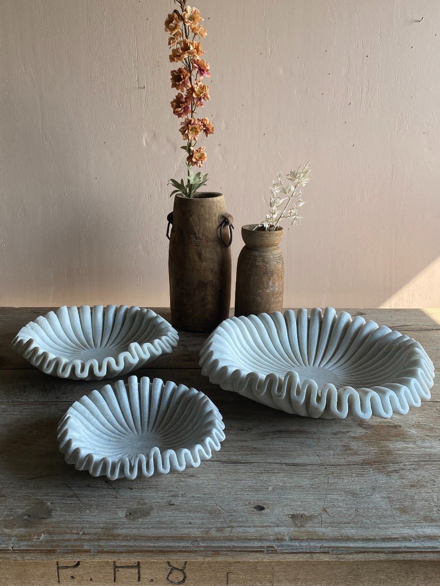 Marble bowl Wave Small