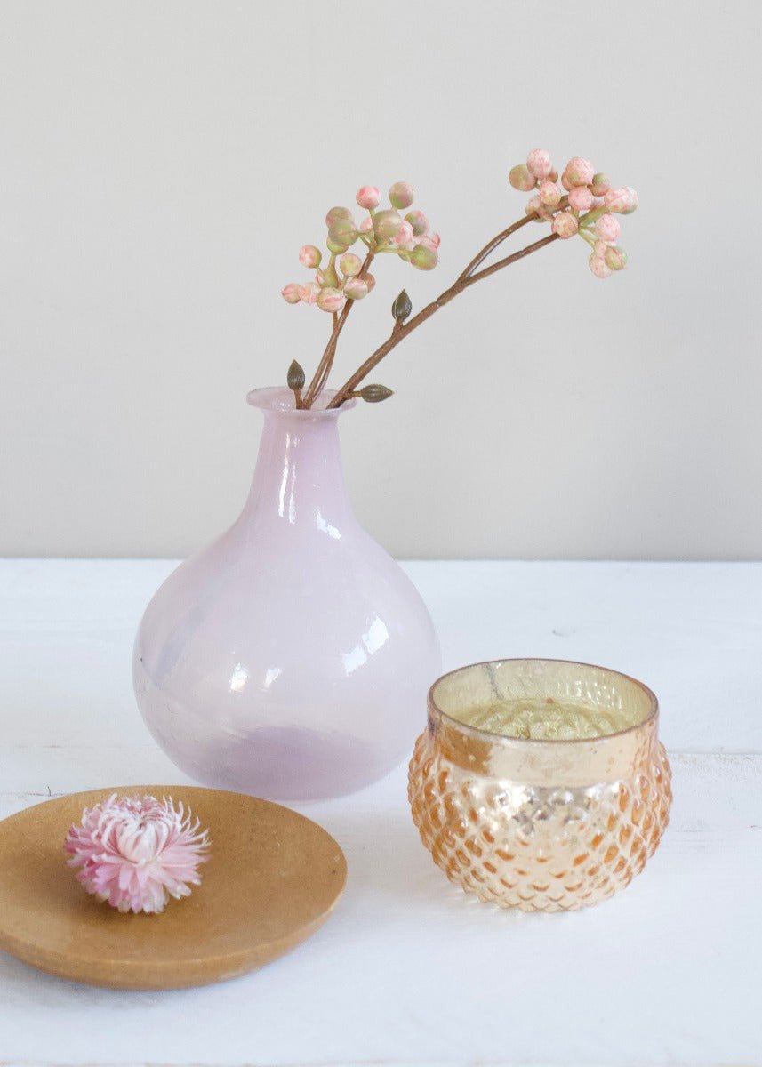 Porte-savon en marbre jaune