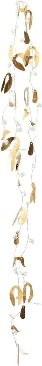 Mistelgirlande aus Messing
