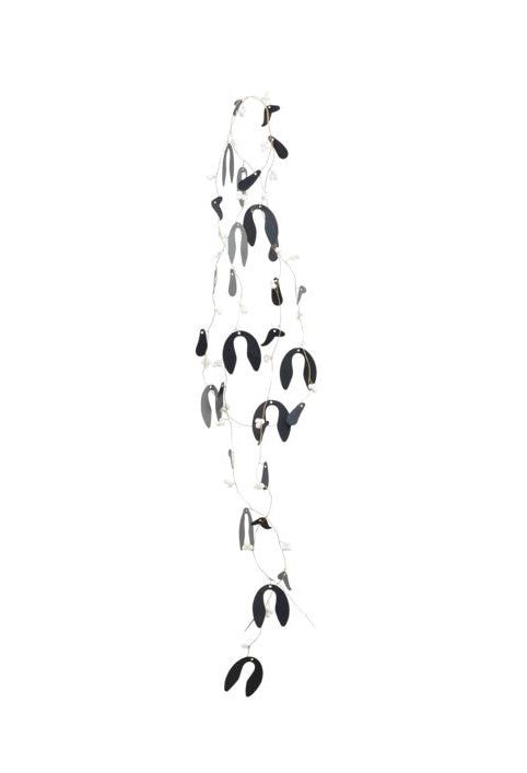 Mistletoe garland zinc
