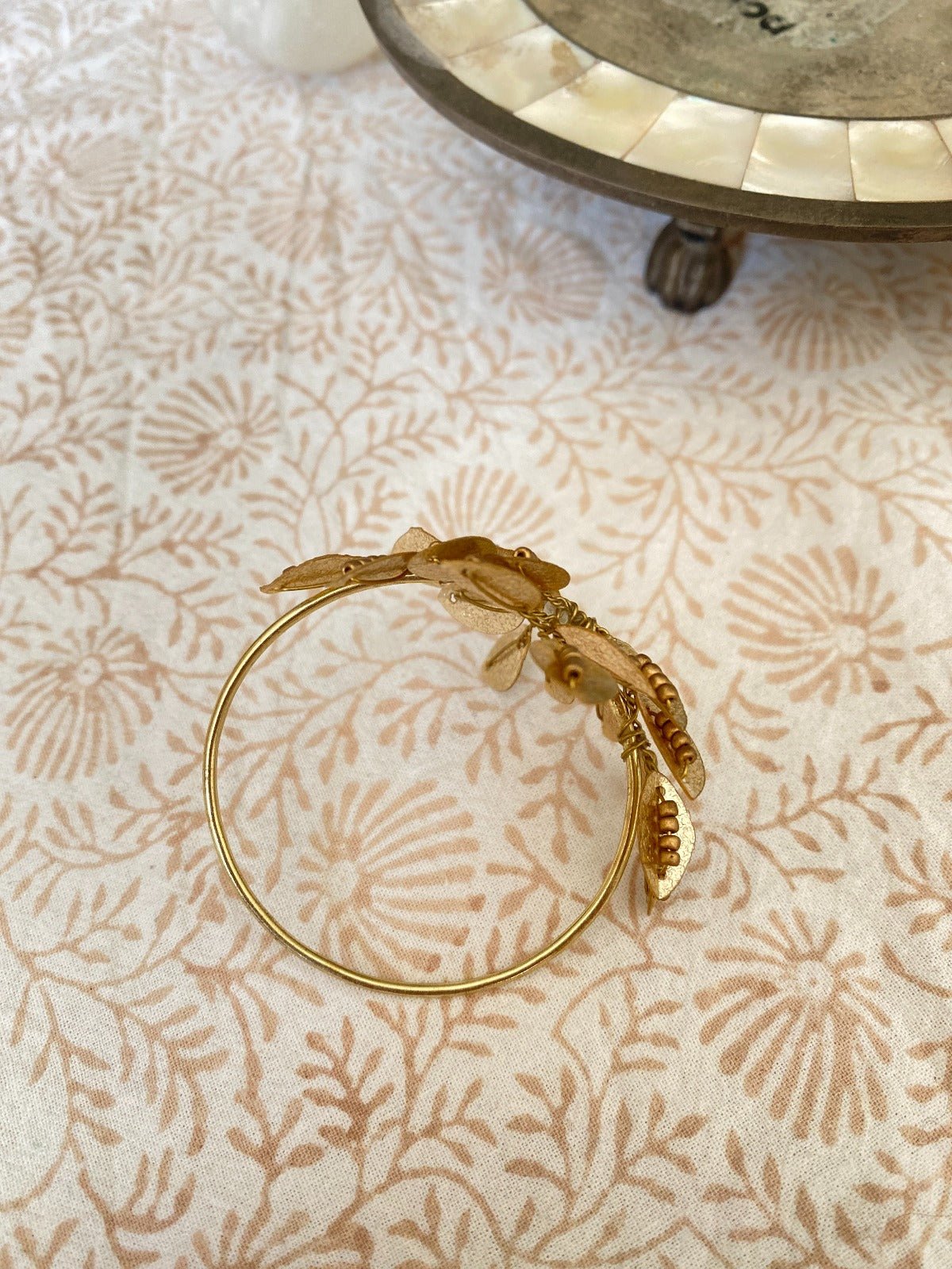 Napkin ring champagne