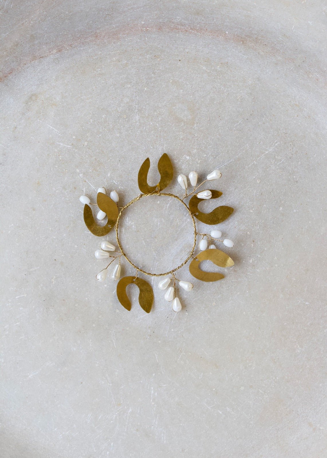 Napkin ring mistletoe