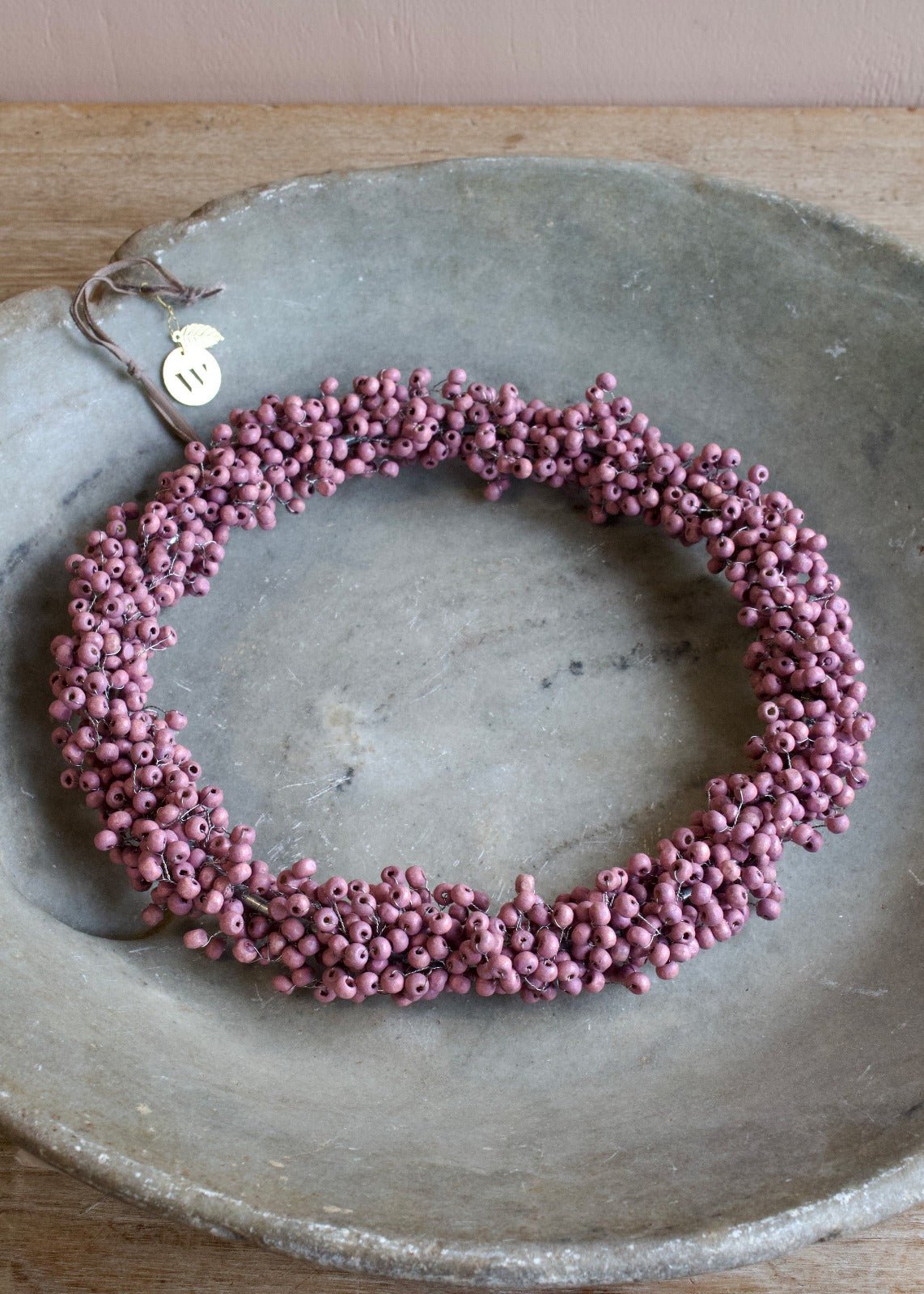 Old Pink wreath