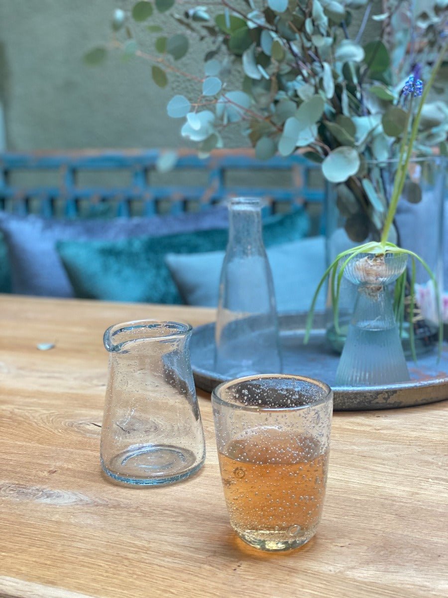 Glas mini bubbeltjes