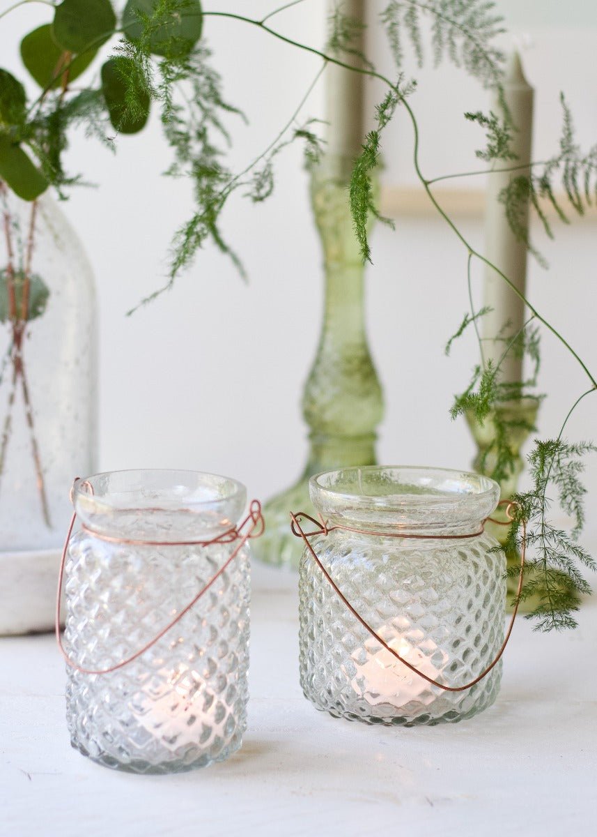 Set of 2 tealight holders