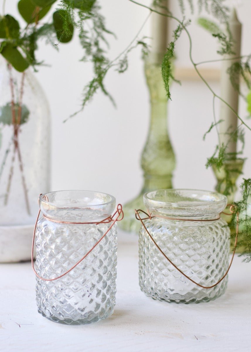 Set of 2 tealight holders