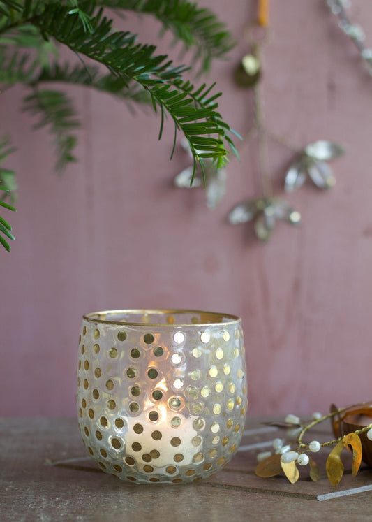 Tealight golden dot