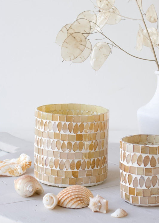 Tealightholder mosaic