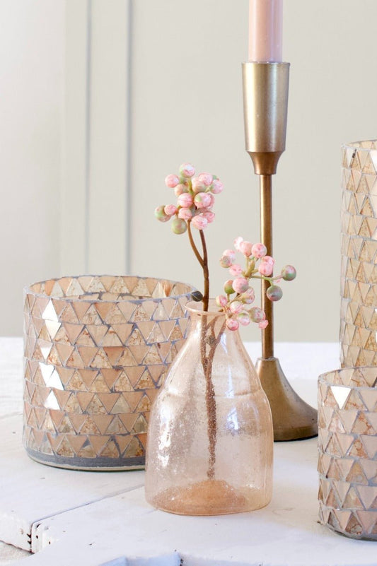 Tealightholder triangular pattern