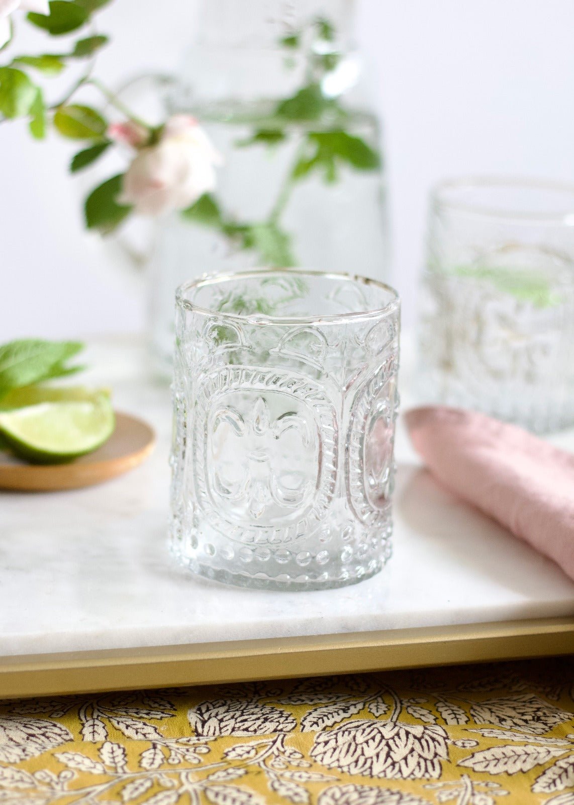 Glas fleur-de-lis