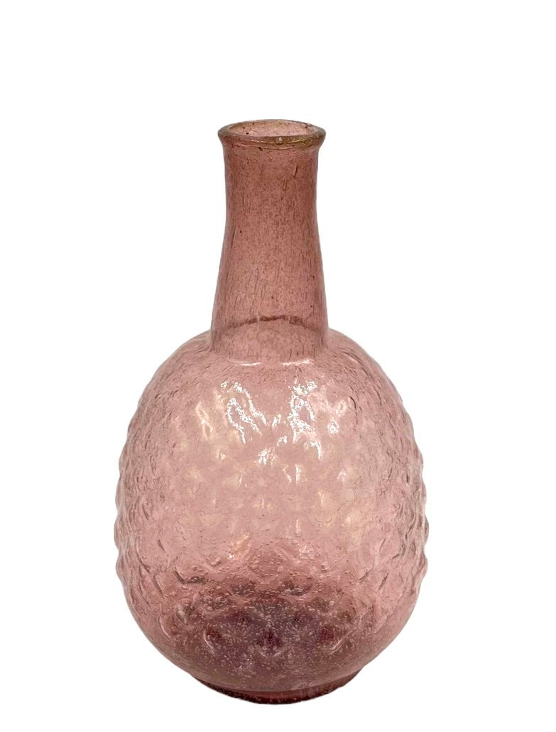 Vase en verre recyclé lilas