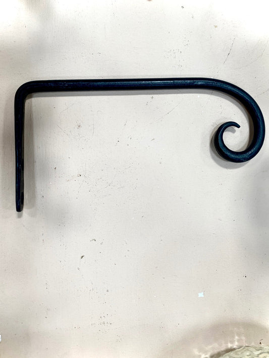 Wall hook black metal