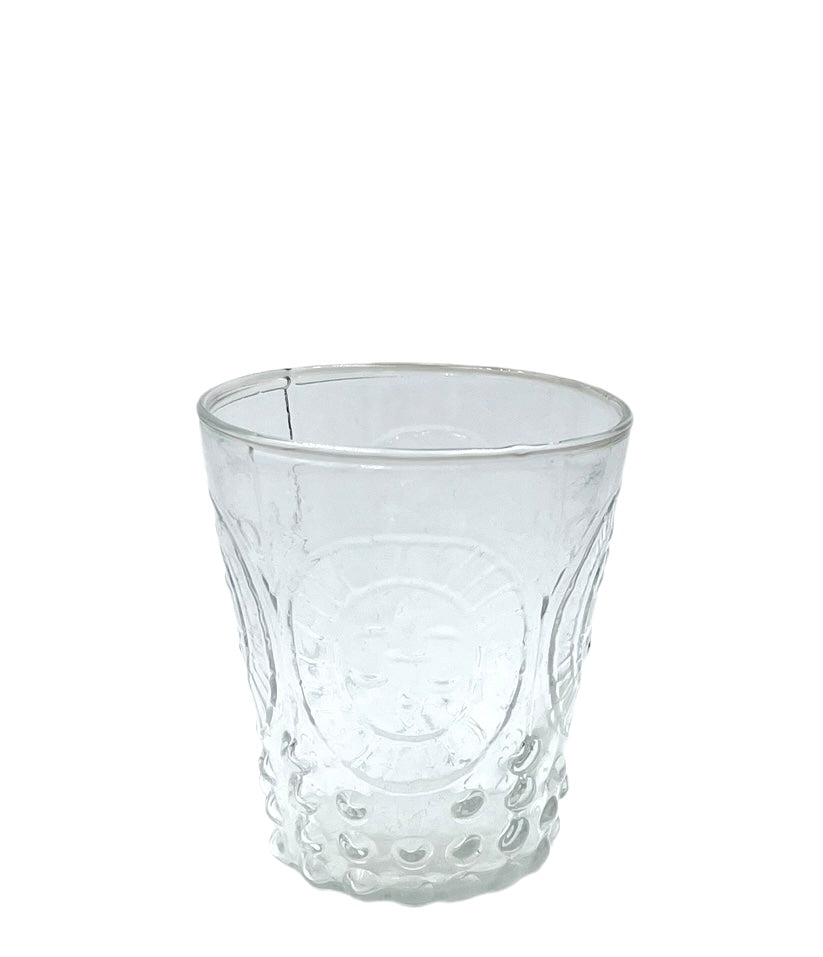 Glas mit Fleur-de-Lis
