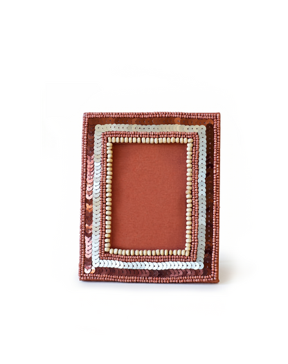 Beaded Photo Frame