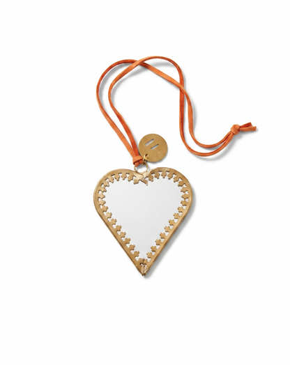 Heart Mirror Ornament