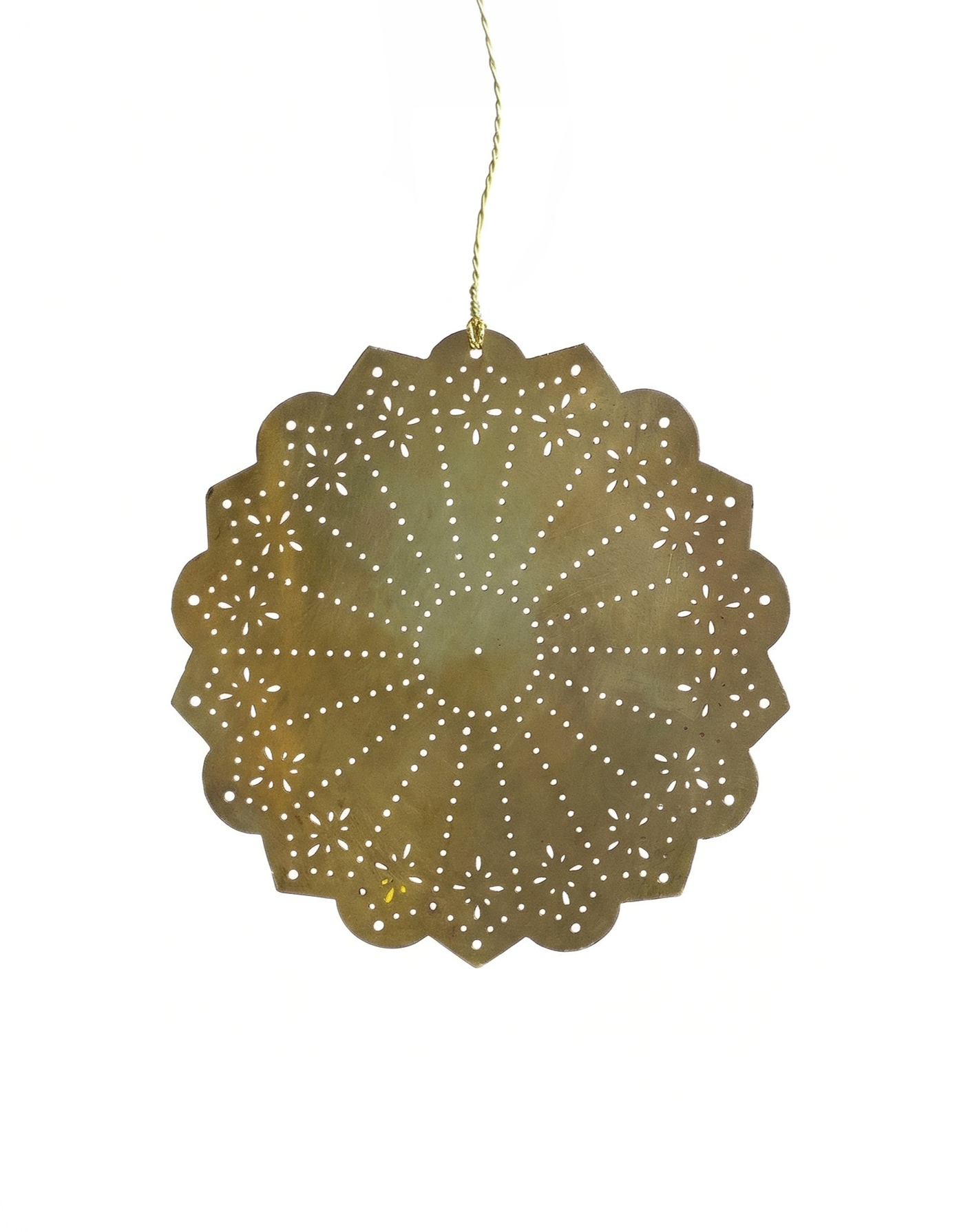 Messing-Mandala-Ornament