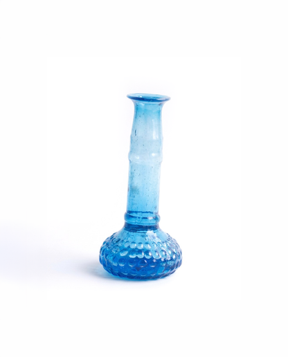 Vase light blue glass