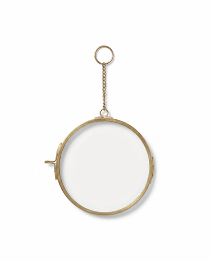 Round Hanging Photo Frame