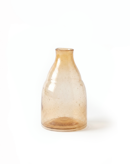 Vaas oranje gerecycled glas
