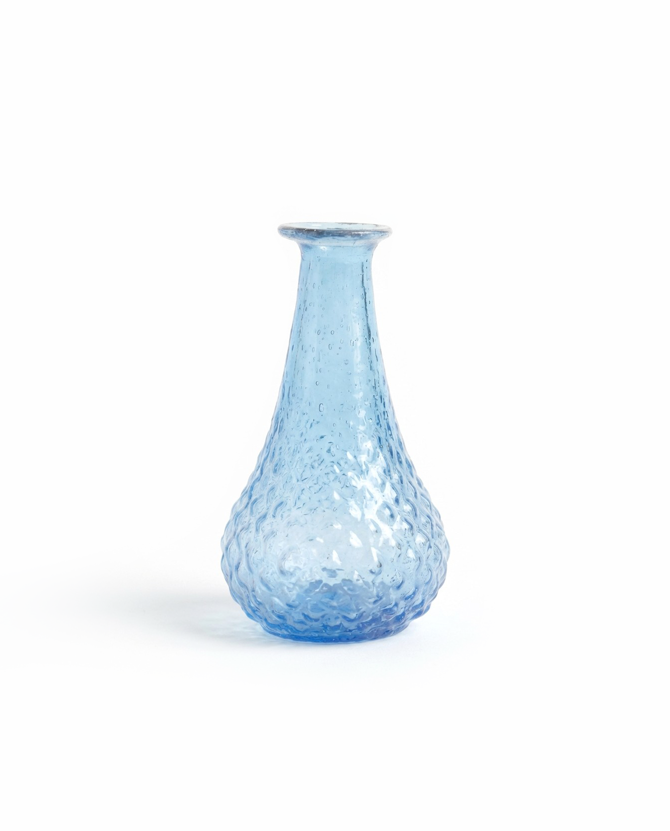 Blaue kleine Vase