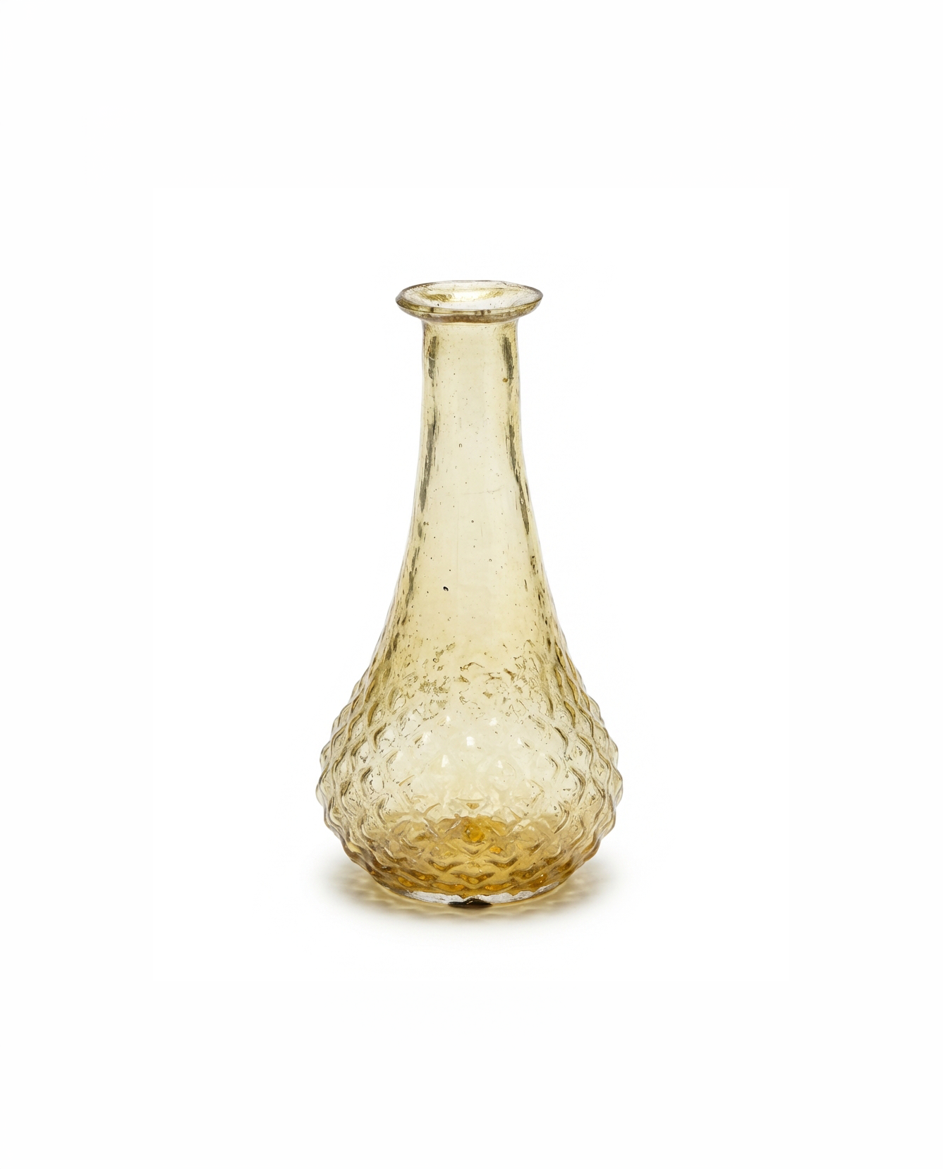 Vaas gerecycled glas goud