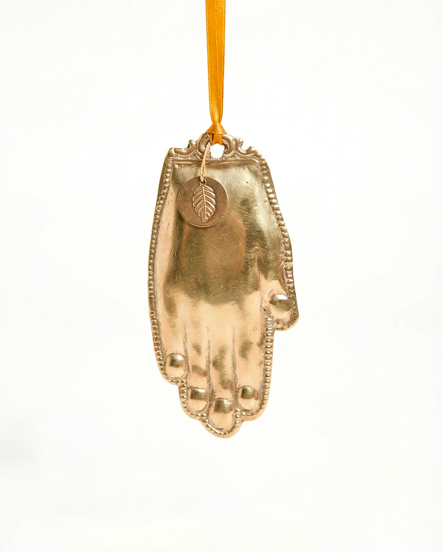 Messing Ex Voto Handornament