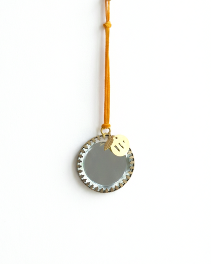 Round Ex Voto Mirror Ornament