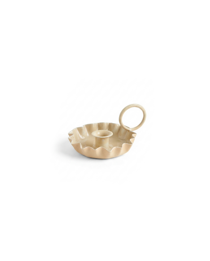 Slim Candle Holder Soft Sand