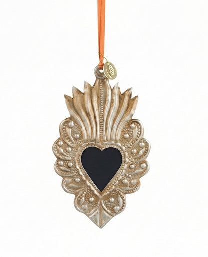 heart mirror silver NAW2505