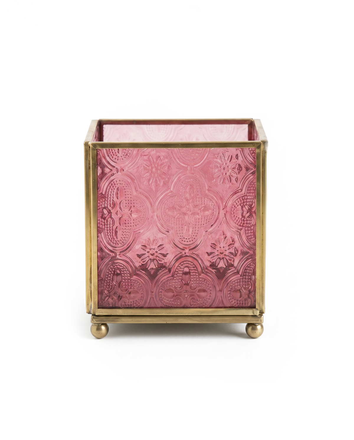 Candle Holder Soft Pink