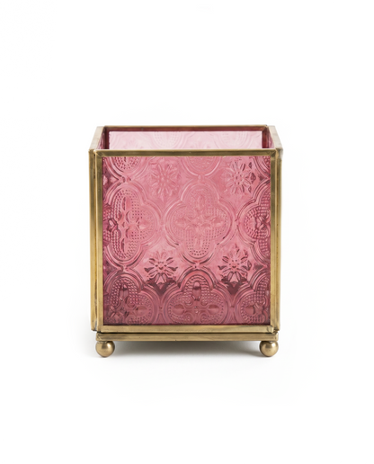 Candle Holder Soft Pink