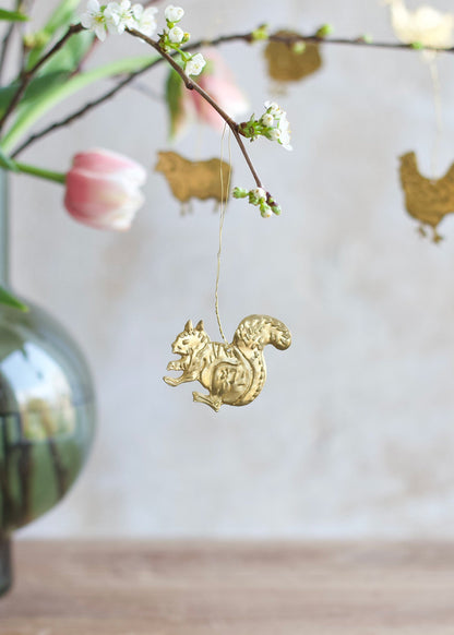 Squirrel Ornament
