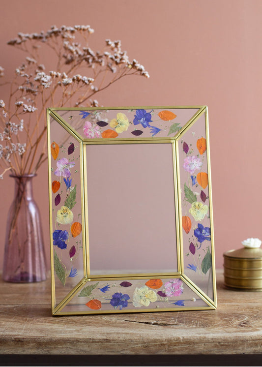 Photo Frame Pressed Flowers