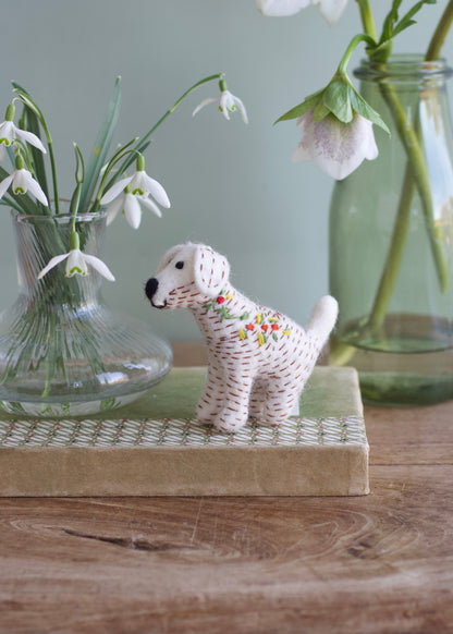 Felt Dog Ornament