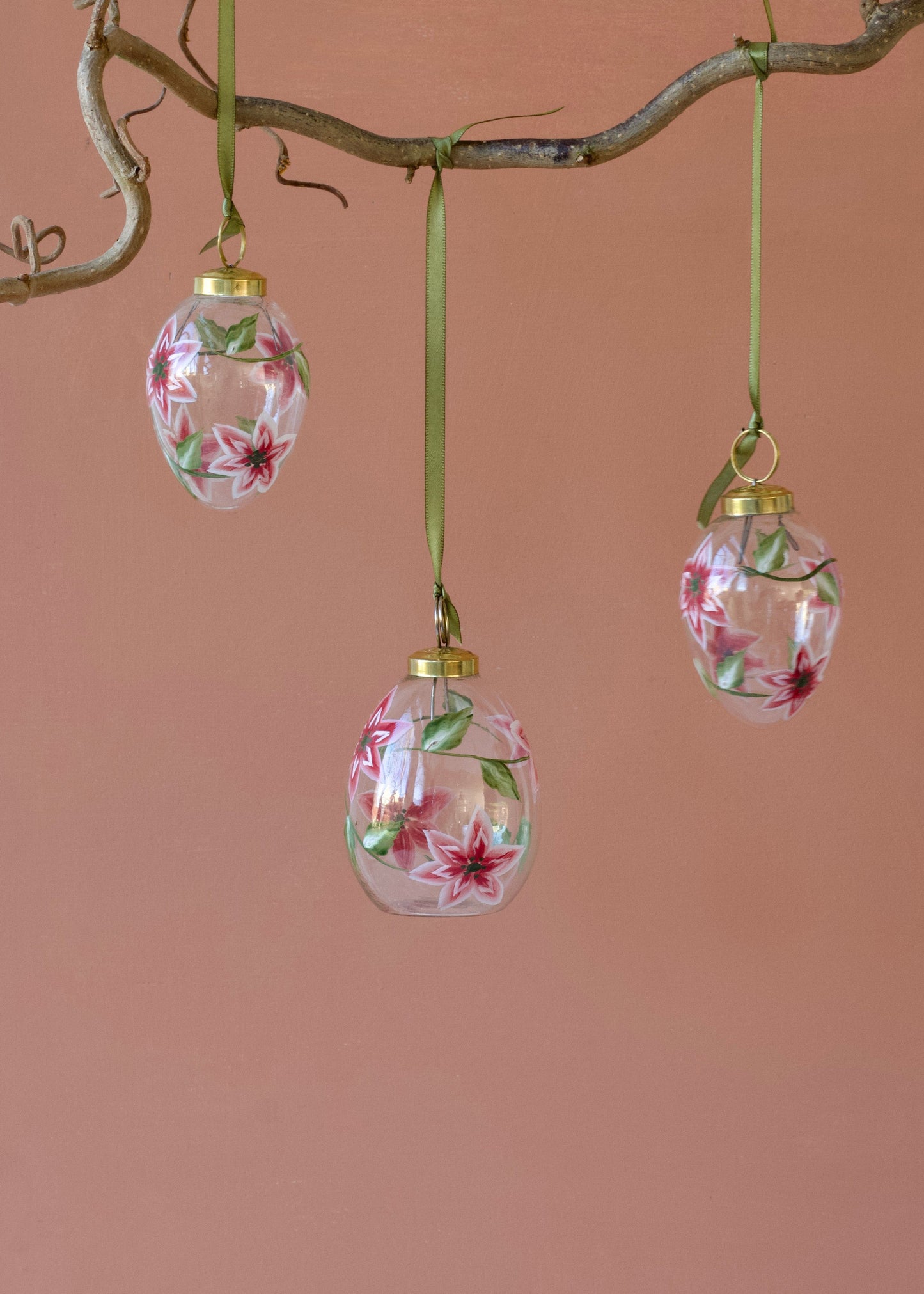 Glazen ei Botanical Bloom WEL281
