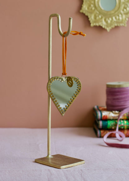 Heart Mirror Ornament