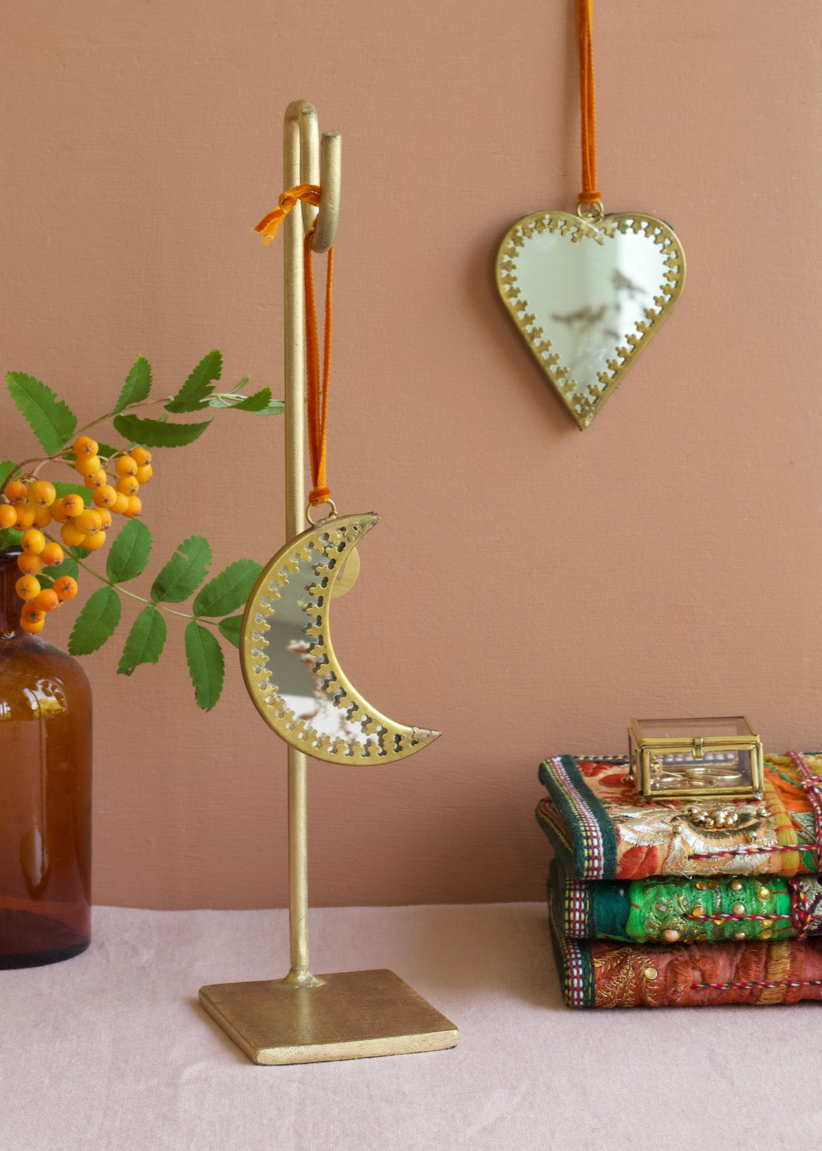 Heart Mirror Ornament