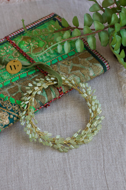 Beaded Wreath Ornament