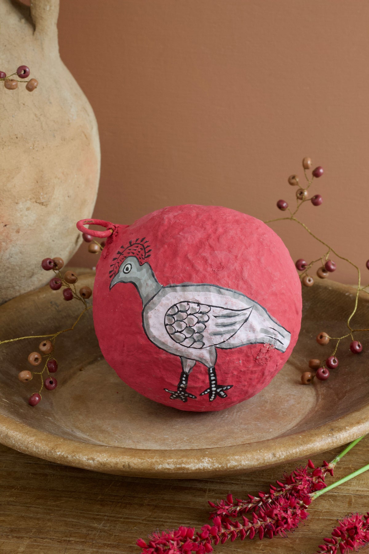 Papier-maché Heilige Fazant MJ25463